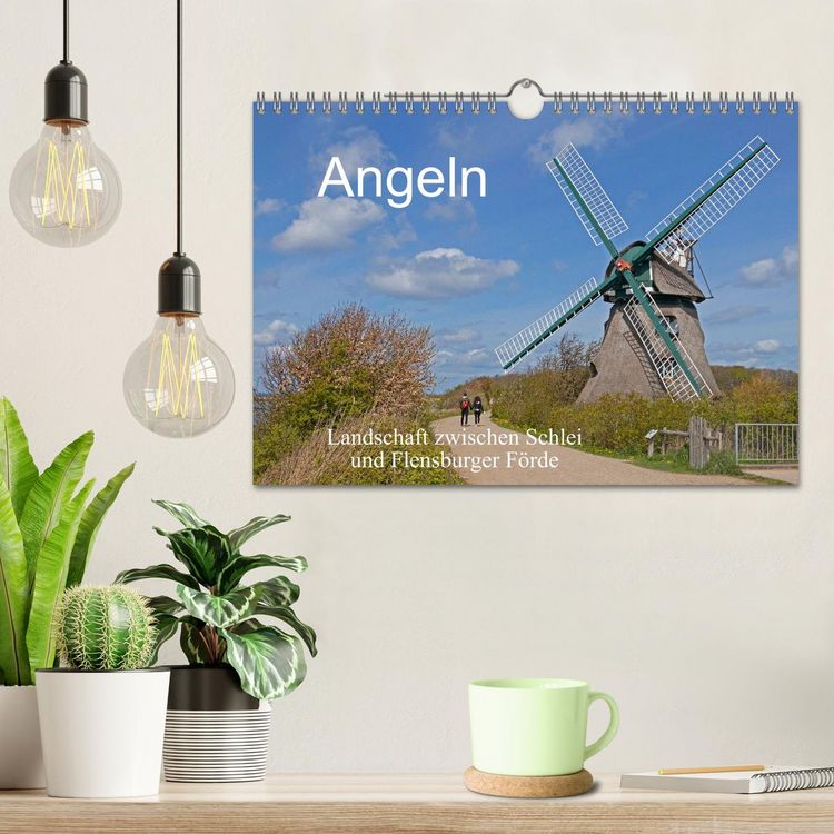 Produktbild: Angeln - Landschaft zwischen Schlei und Flensburger F&ouml;rde (Wandkalender 2026 DIN A4 quer), CALVENDO Monatskalender