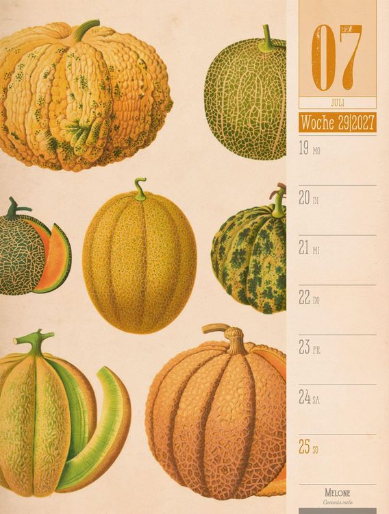 Produktbild: Culinarium Wochenplaner Kalender 2027 | K&uuml;che, Kr&auml;uter, Kurioses