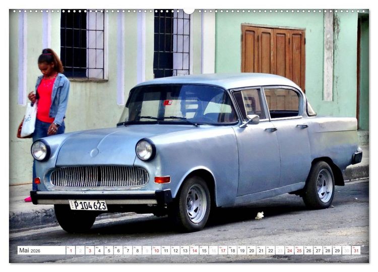 Produktbild: OPEL REKORD P1 (Wandkalender 2026 DIN A2 quer), CALVENDO Monatskalender