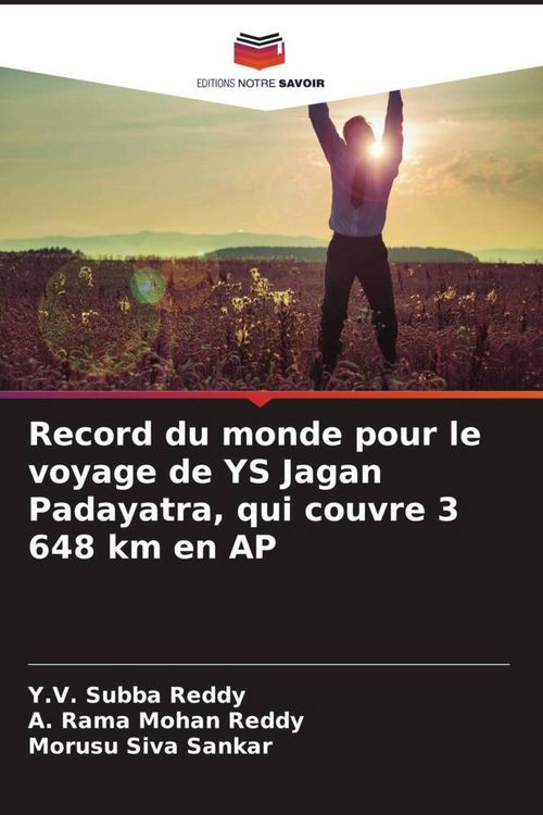 Produktbild: Record du monde pour le voyage de YS Jagan Padayatra, qui couvre 3 648 km en AP