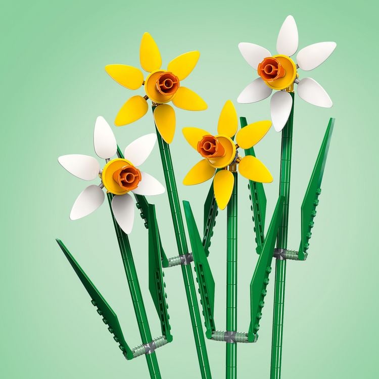 Produktbild: LEGO Botanicals Narzissen - Kunstblumen - Kinderzimmer-Deko 40747