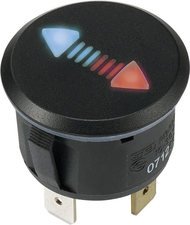 Produktbild: SCI R13-927-01-WWUR-UR Kfz-Stufenschalter R13-927-01-WWUR-UR 30 V/DC 1 x Aus/Ein rastend IP64 1 St.