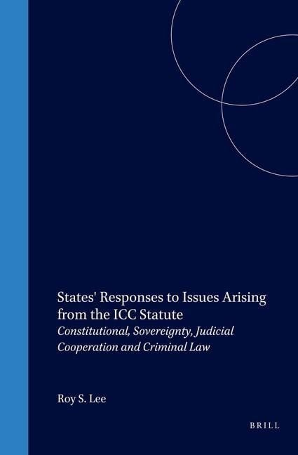 Produktbild: States' Responses to Issues Arising from the ICC Statute