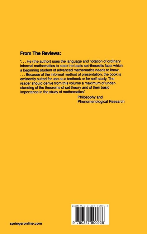 Produktbild: Naive Set Theory