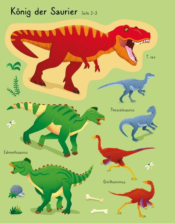 Produktbild: Mein erstes Stickerbuch: T. rex und andere RIESIGE Dinos