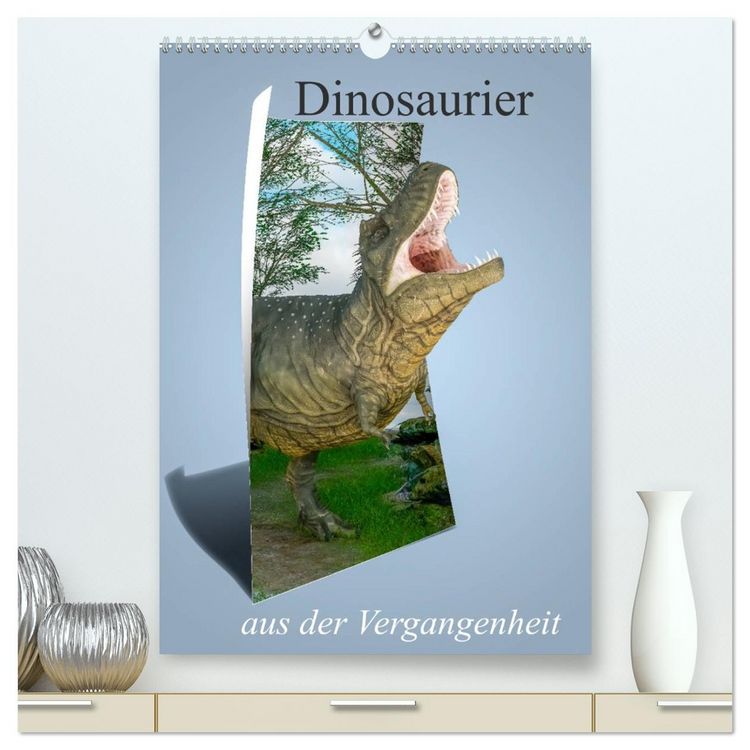 Produktbild: Dinosaurier aus der Vergangenheit (hochwertiger Premium Wandkalender 2026 DIN A2 hoch), Kunstdruck in Hochglanz