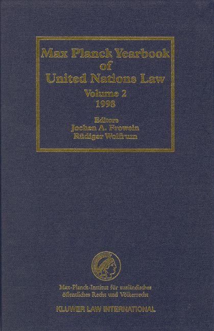 Produktbild: Yearbook of United Nations Law 1998