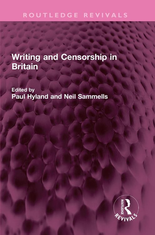 Produktbild: Writing and Censorship in Britain