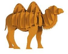Produktbild: 3D Papiermodell. Kamel