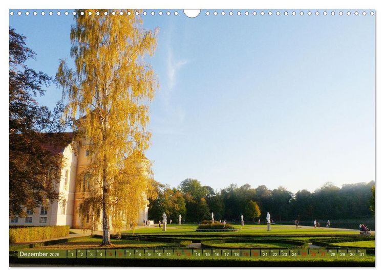 Produktbild: K&ouml;niglich Preu&szlig;ische Schl&ouml;sser und G&auml;rten in Berlin und Brandenburg (Wandkalender 2026 DIN A3 quer), CALVENDO Monatskalender