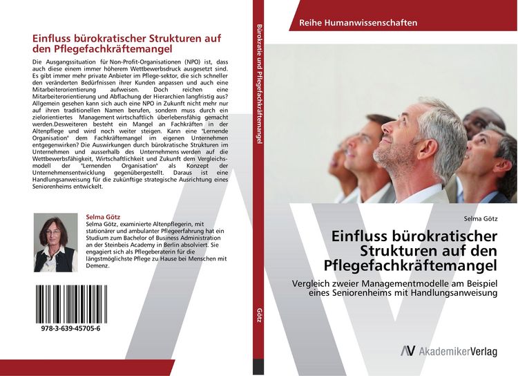 Produktbild: Einfluss b&uuml;rokratischer Strukturen auf den Pflegefachkr&auml;ftemangel