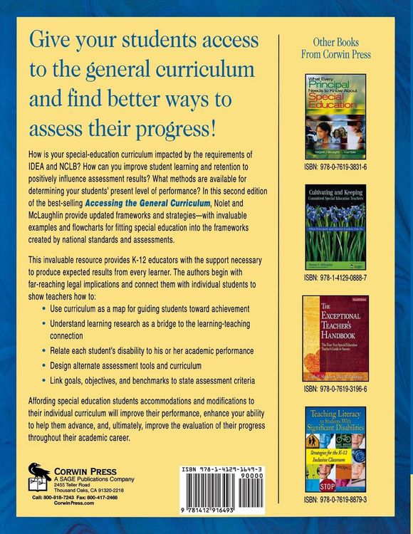 Produktbild: Accessing the General Curriculum