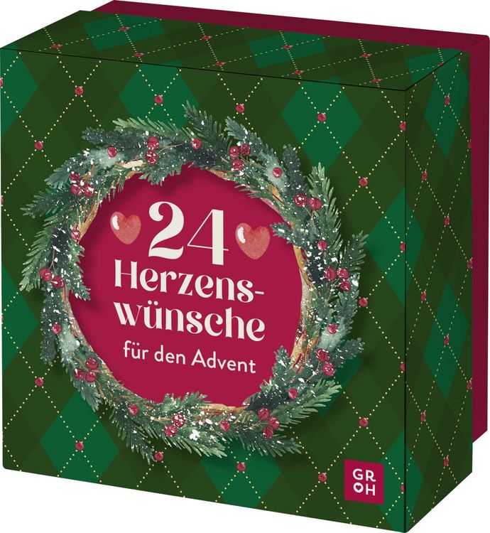 Produktbild: 24 Herzensw&uuml;nsche f&uuml;r den Advent