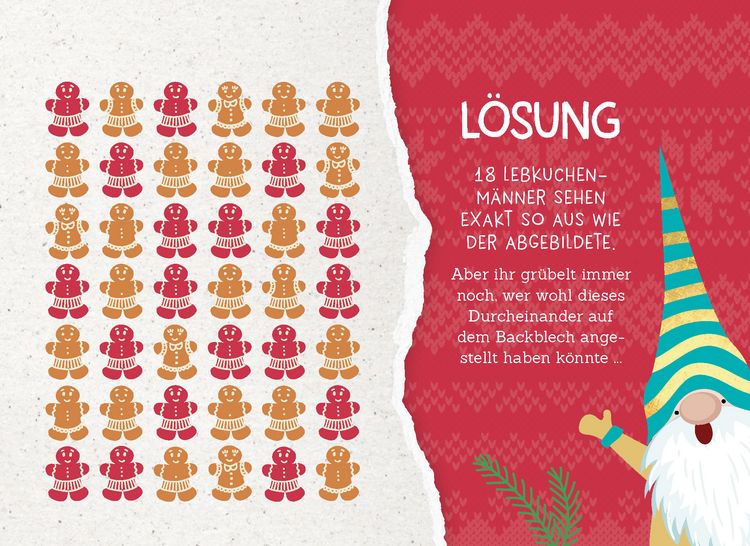 Produktbild: 24 Wichtel-R&auml;tsel | Advents-R&auml;tselspa&szlig; mit den Wichteln