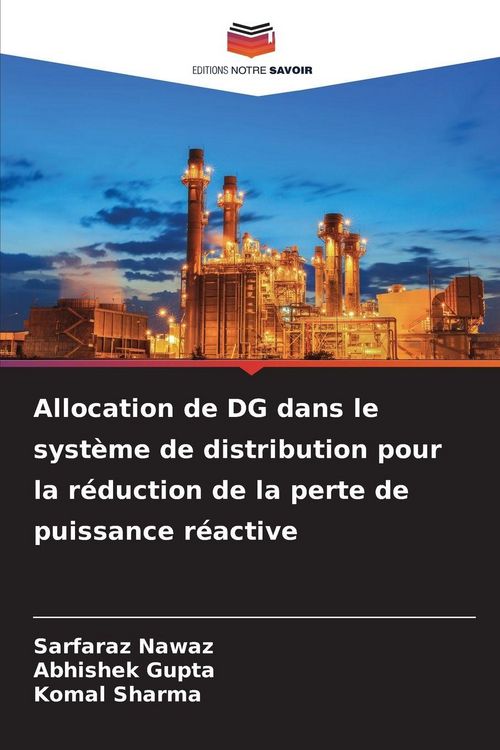 Produktbild: Allocation de DG dans le syst&egrave;me de distribution pour la r&eacute;duction de la perte de puissance r&eacute;active