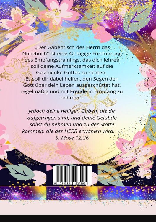 Produktbild: Der Gabentisch des Herrn das Notizbuch