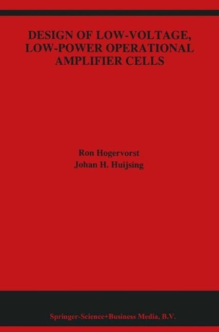 Produktbild: Design of Low-Voltage, Low-Power Operational Amplifier Cells