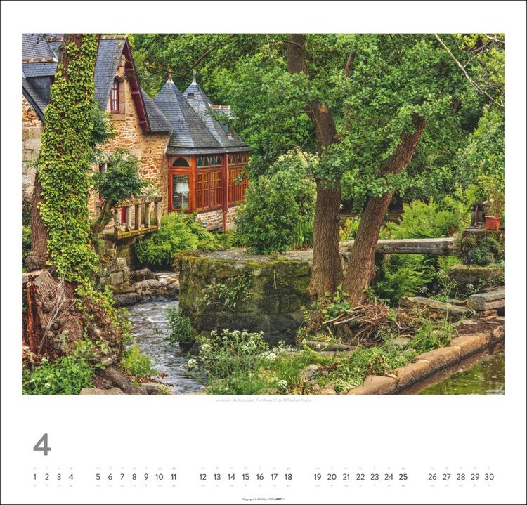 Produktbild: Bretagne Kalender 2027 - St&uuml;rmische Romantik