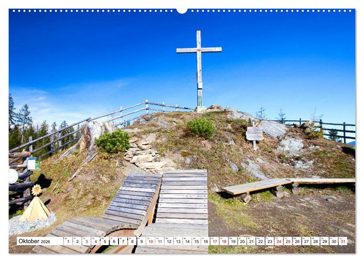 Produktbild: Kraftpl&auml;tze in den Bergen (Wandkalender 2026 DIN A2 quer), CALVENDO Monatskalender