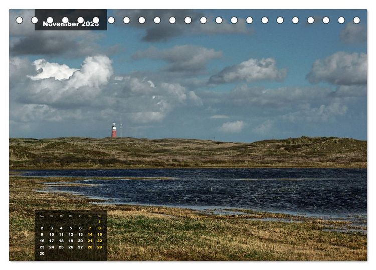 Produktbild: Texel Insel mit Charakter (Tischkalender 2026 DIN A5 quer), CALVENDO Monatskalender