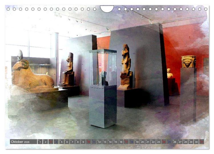 Produktbild: Erlebnis-R&auml;ume Kunst und Kultur in Hildesheim (Wandkalender 2026 DIN A4 quer), CALVENDO Monatskalender