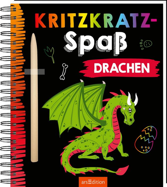 Produktbild: Kritzkratz-Spa&szlig; Drachen