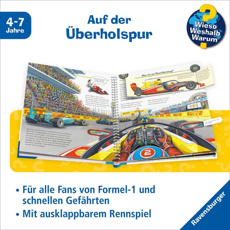 Produktbild: Wieso? Weshalb? Warum? Kernreihe (4-7 J.), Band 69 - Alles &uuml;ber Rennfahrzeuge