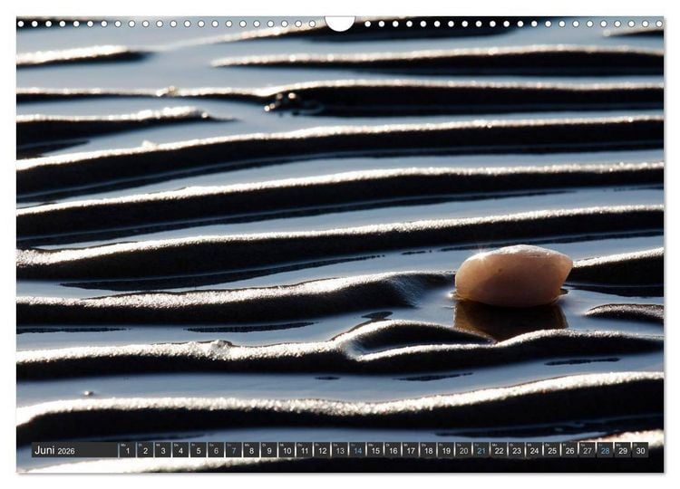 Produktbild: F&ouml;hr und Amrum - Spazierg&auml;nge am Meer (Wandkalender 2026 DIN A3 quer), CALVENDO Monatskalender