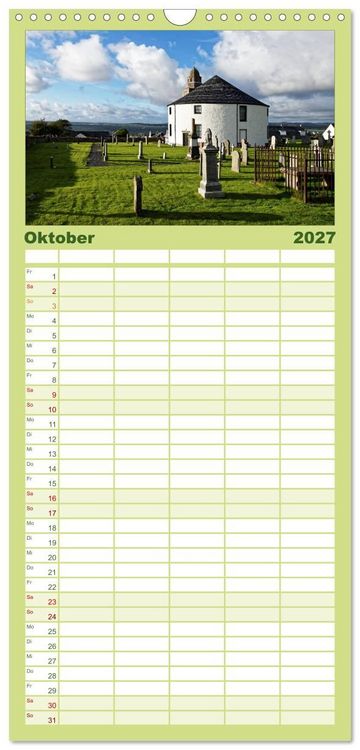 Produktbild: Familienplaner 2027 - Islay und das "Wasser des Lebens" mit 5 Spalten (Wandkalender, 21 x 45 cm) CALVENDO