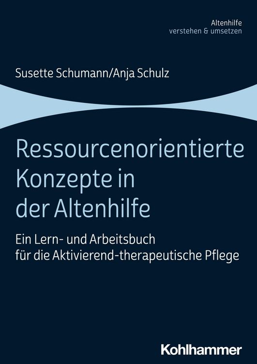 Produktbild: Ressourcenorientierte Konzepte in der Altenhilfe