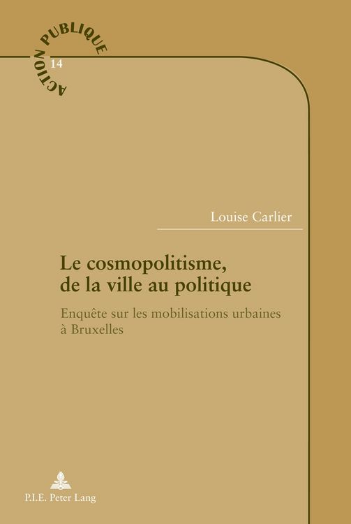 Produktbild: Le cosmopolitisme, de la ville au politique