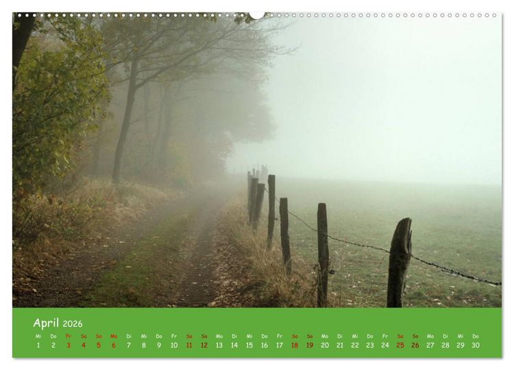 Produktbild: Bergisches Land (hochwertiger Premium Wandkalender 2026 DIN A2 quer), Kunstdruck in Hochglanz