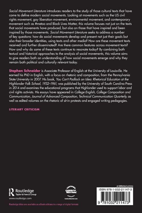 Produktbild: Social Movement Literature
