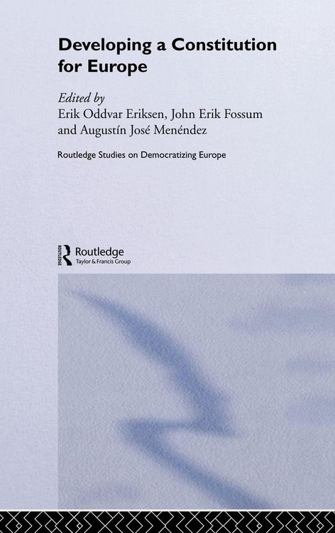 Produktbild: Developing a Constitution for Europe