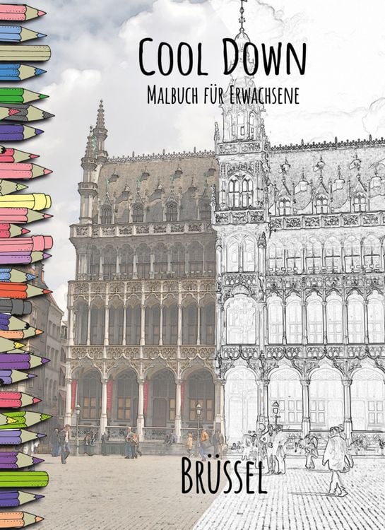 Produktbild: Cool Down | Malbuch f&uuml;r Erwachsene: Br&uuml;ssel