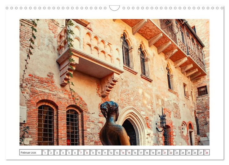 Produktbild: Verona - malerische Stadt mit Charme (Wandkalender 2026 DIN A3 quer), CALVENDO Monatskalender