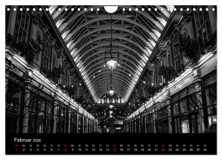 Produktbild: Unterwegs in London (Wandkalender 2026 DIN A4 quer), CALVENDO Monatskalender