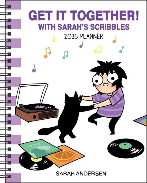 Produktbild: Sarah's Scribbles 12-Month 2026 Monthly/Weekly Planner Calendar