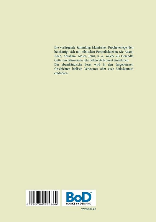 Produktbild: Prophetenlegenden des Islam