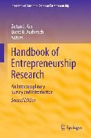Produktbild: Handbook of Entrepreneurship Research