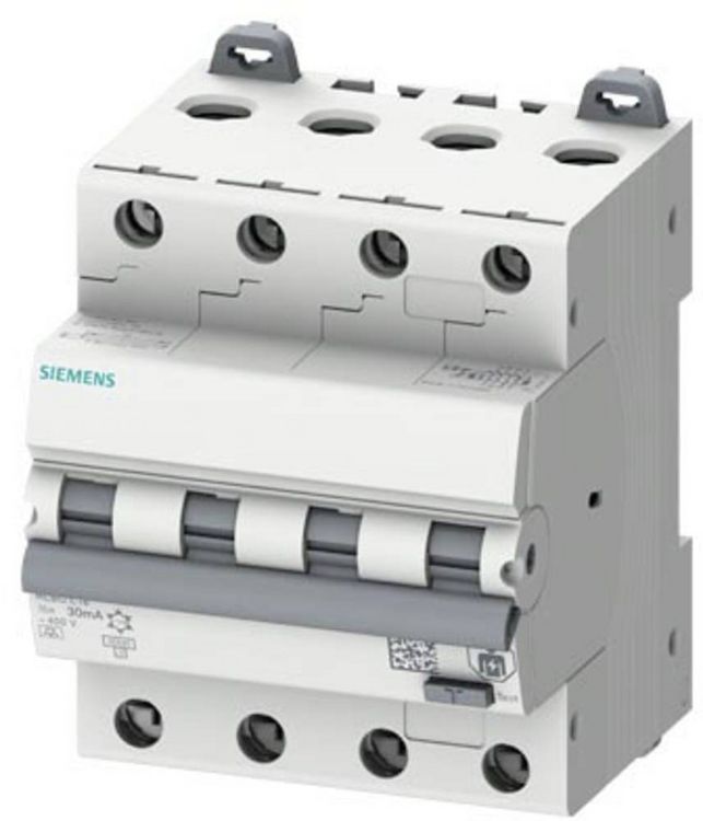 Produktbild: Siemens 5SU13467FP16 FI-Schutzschalter/Leitungsschutzschalter Sicherungsgr&ouml;&szlig;e = 3 4polig 16 A 0.03 A