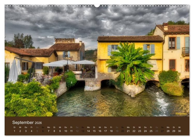 Produktbild: Italienische Momente (hochwertiger Premium Wandkalender 2026 DIN A2 quer), Kunstdruck in Hochglanz