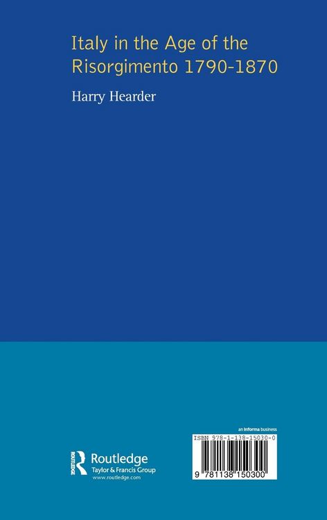 Produktbild: Italy in the Age of the Risorgimento 1790 - 1870