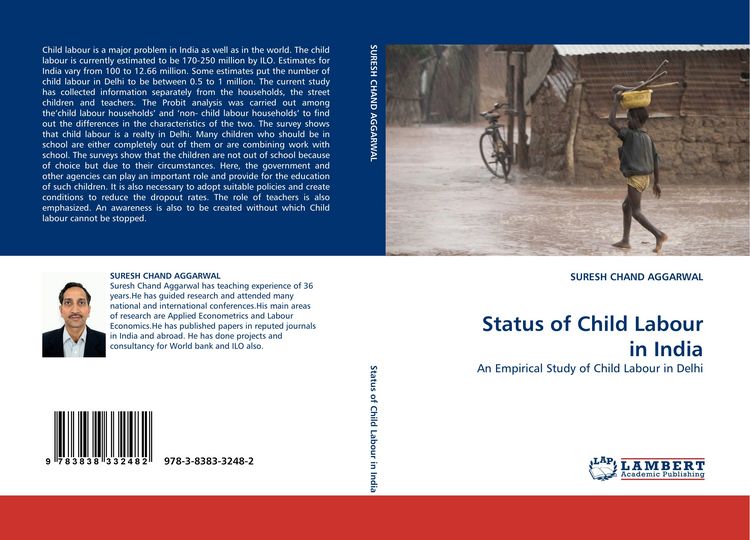 Produktbild: Status of Child Labour in India