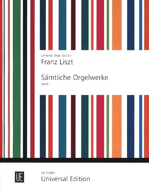 Produktbild: Liszt, F: S&auml;mtliche Orgelwerke Band 1