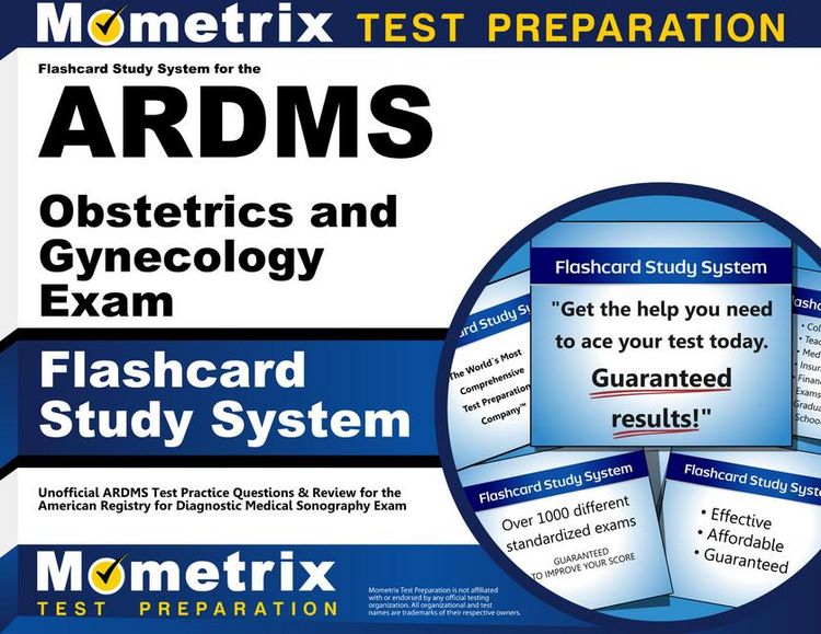 Produktbild: Flashcard Study System for the Ardms Obstetrics and Gynecology Exam