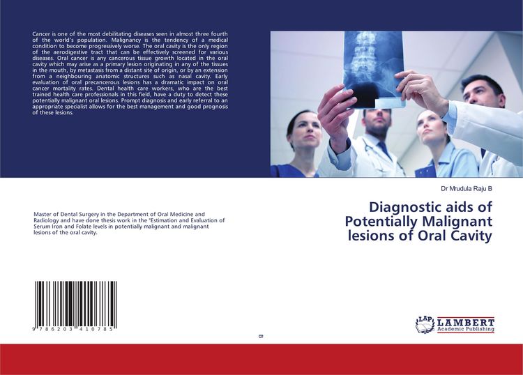 Produktbild: Diagnostic aids of Potentially Malignant lesions of Oral Cavity