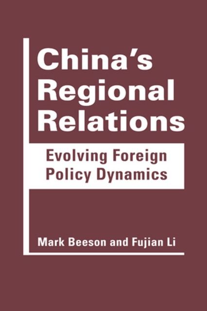 Produktbild: Beeson, M:  China&iquest;s Regional Relations