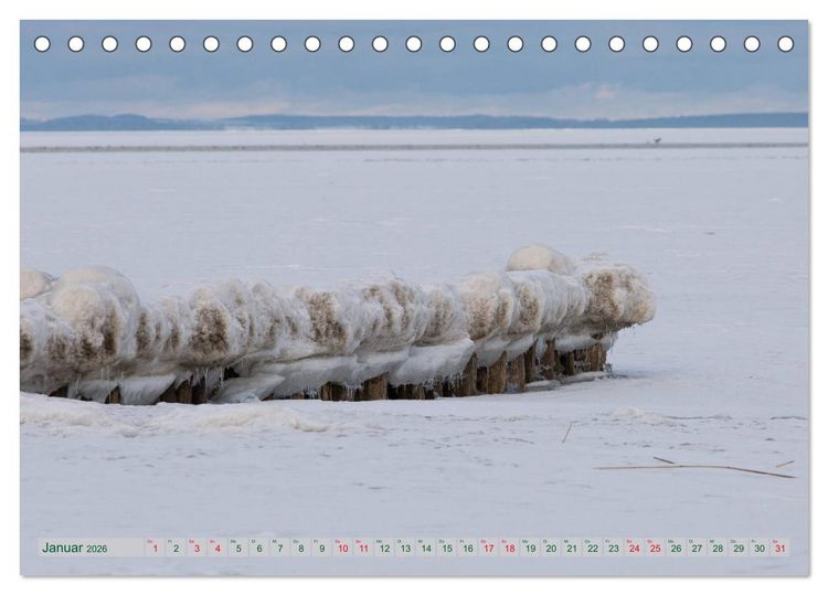 Produktbild: Mecklenburg Vorpommern - Wasser und Meer (Tischkalender 2026 DIN A5 quer), CALVENDO Monatskalender