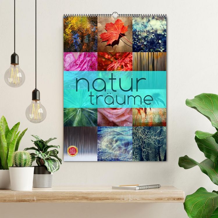 Produktbild: Natur Tr&auml;ume (Wandkalender 2026 DIN A2 hoch), CALVENDO Monatskalender